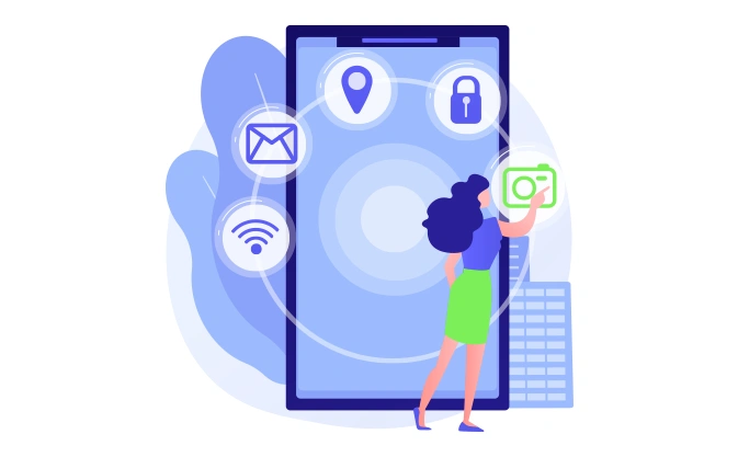 zero trust blocking of mobile device functions